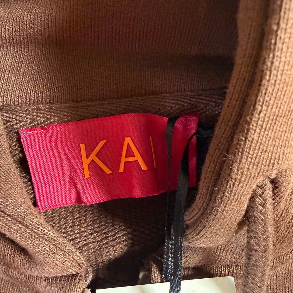 Kai Collective Espresso Matching Set Hoodie Parachute Sweatpants Medium NWT - Picture 3 of 16